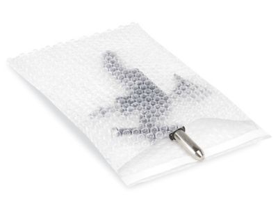 8" x 11-1/2" Clear Self-Seal Bubble Pouches