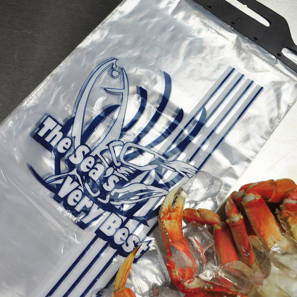 12" x 18 + 2 LP" Clear 1 mil LDPE Food Bags