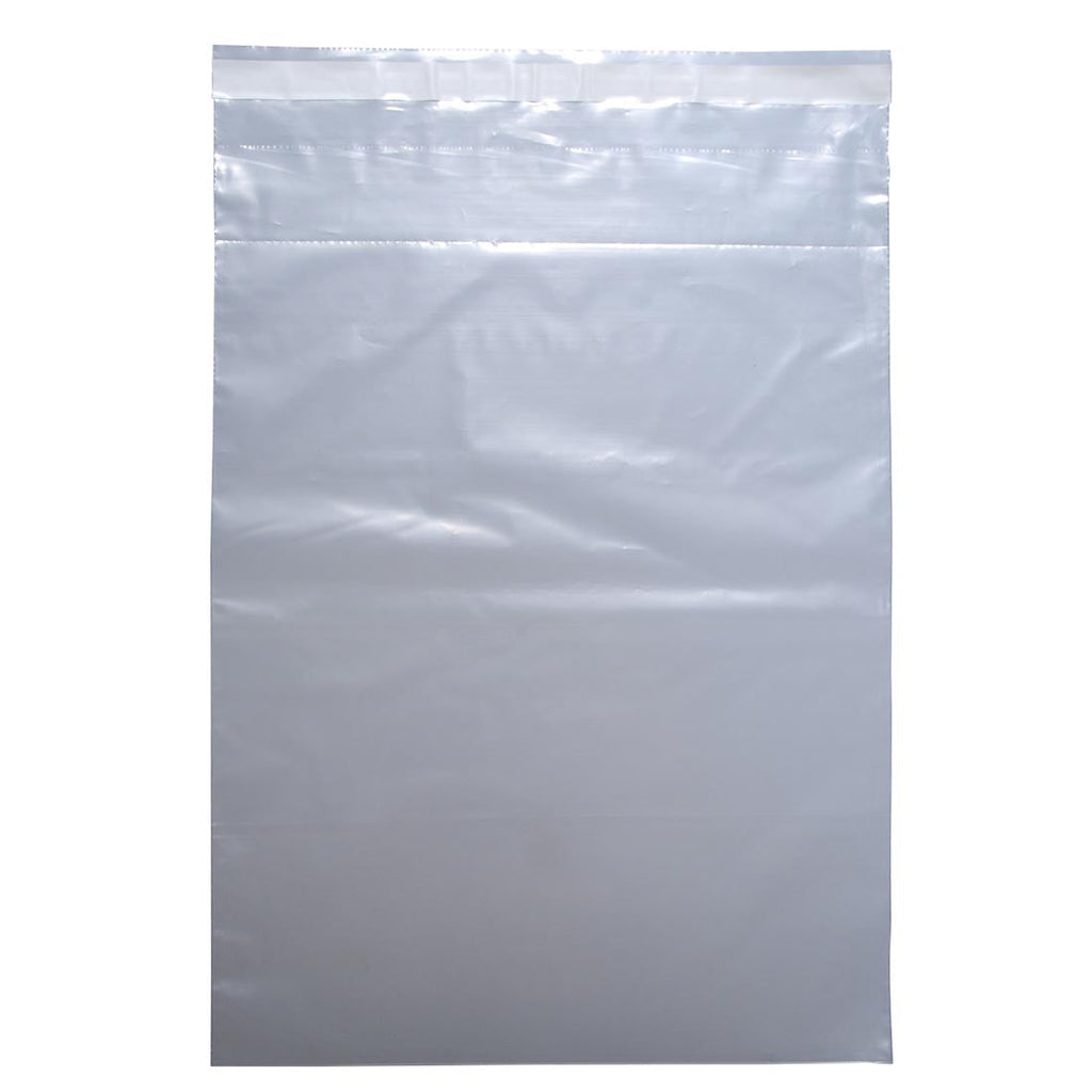 8" x 10" Clear Tamper Evident, Adhesive 2 mil LDPE Transport Bags