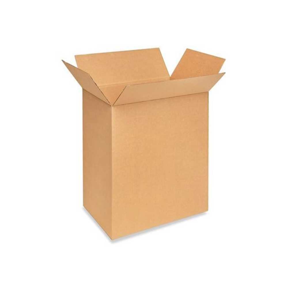 21-3/8" x 16-5/8" x 24" Kraft Single Wall 200# Corrugated RSC Boxes