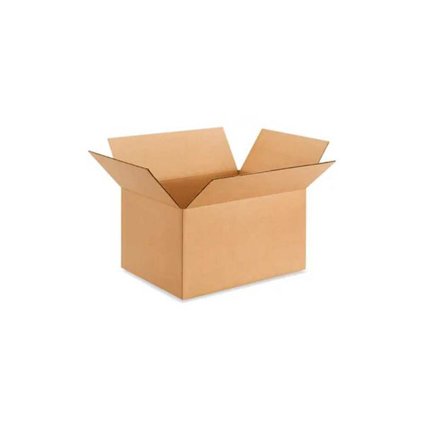 16-1/8" x 12-1/8" x 9-1/4" Kraft Single Wall 32 ECT Corrugated RSC Boxes