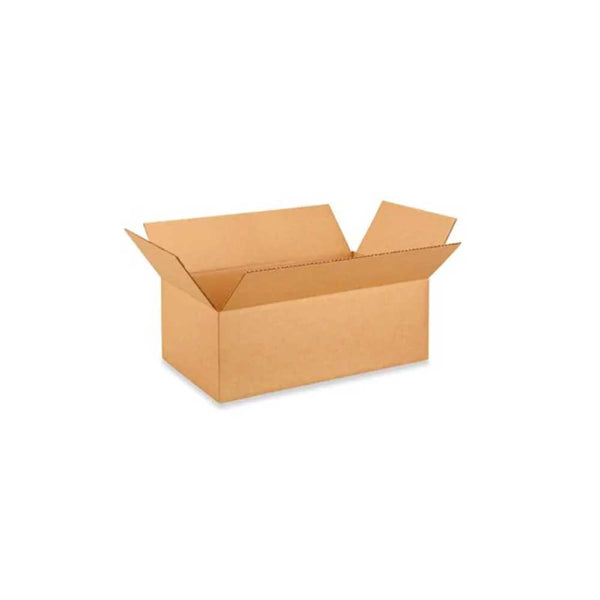 17" x 10" x 6" Kraft Single Wall 32 ECT Corrugated RSC Boxes