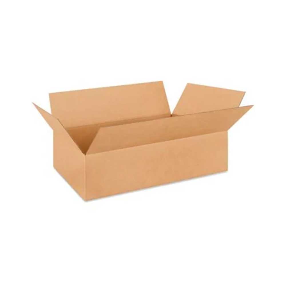 36" x 20" x 7" Kraft Single Wall 200# Corrugated RSC Boxes