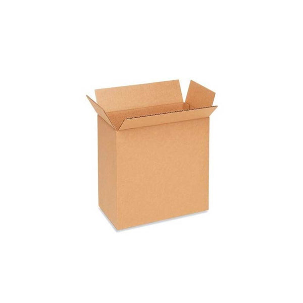 12-3/4" x 6-3/8" x 13-1/2" Kraft Single Wall 32 ECT Corrugated RSC Boxes