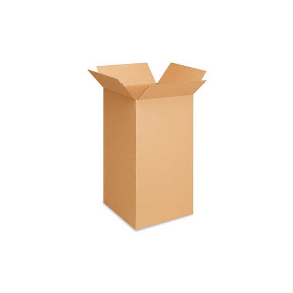 14" x 14" x 30" Kraft Single Wall 32 ECT Corrugated RSC Boxes