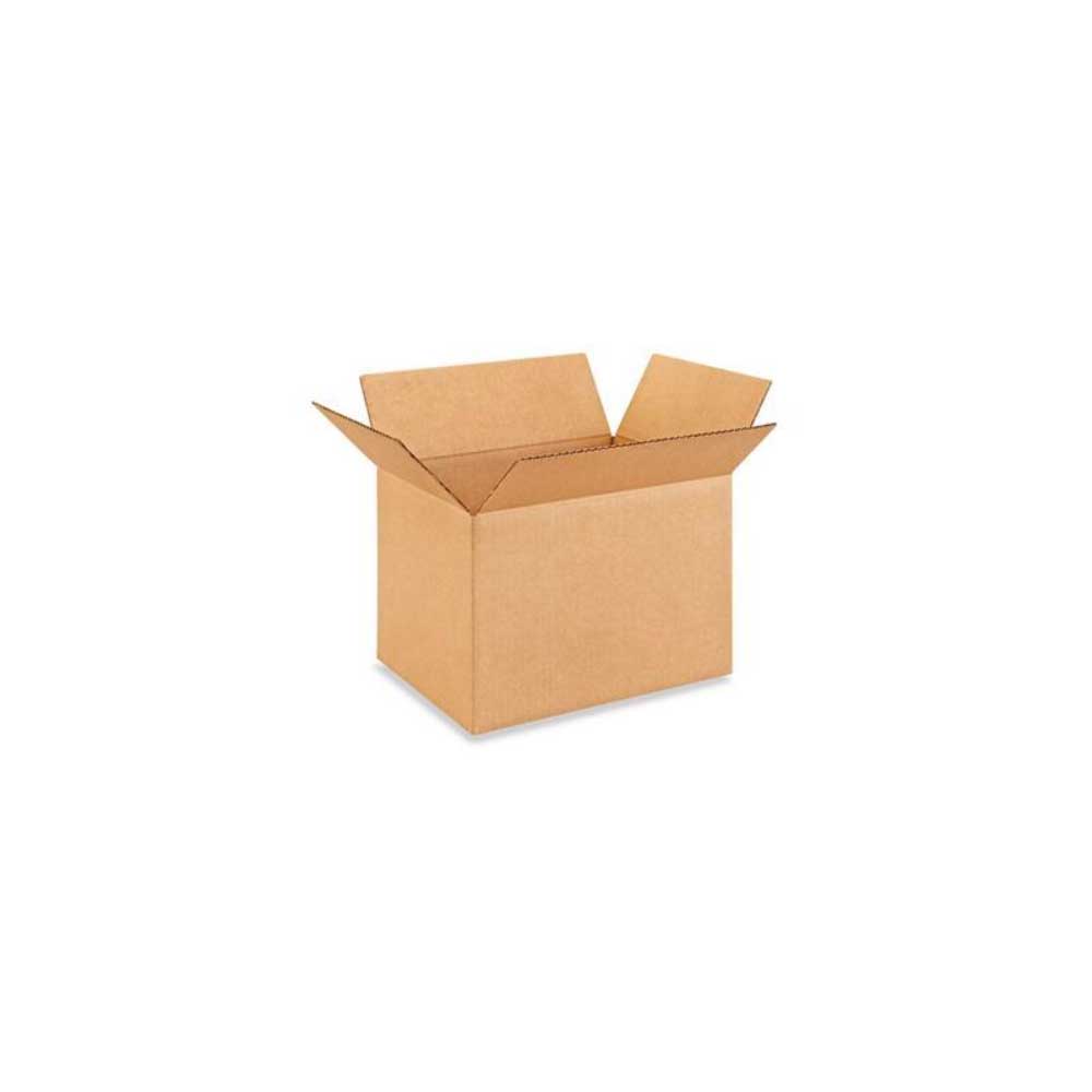 12-1/4" x 9-1/4" x 9" Kraft Single Wall 32 ECT Corrugated RSC Boxes