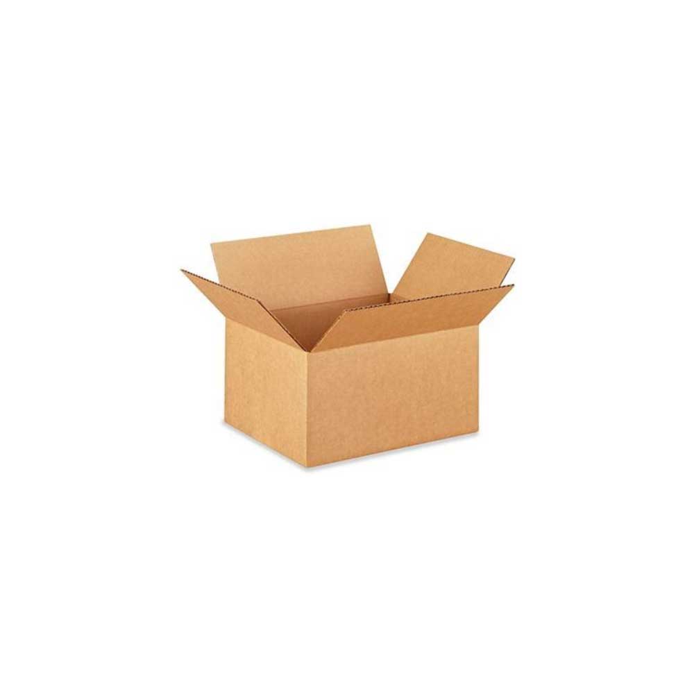 12-1/4" x 9-1/8" x 5-7/8" Kraft Single Wall 32 ECT Corrugated RSC Boxes
