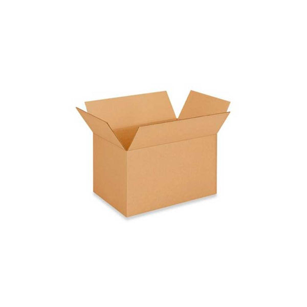 19" x 14-1/4" x 12" Kraft Single Wall 32 ECT Corrugated RSC Boxes