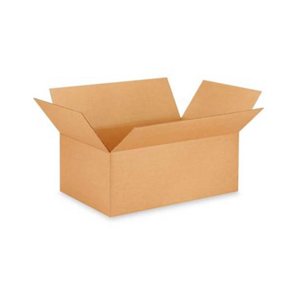 31-3/8" x 21-3/8" x 12-5/8" Kraft Single Wall 200# Corrugated RSC Boxes