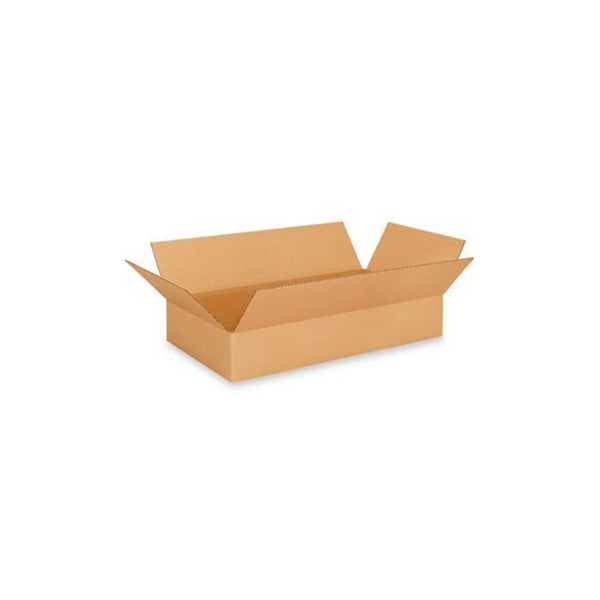 23" x 12" x 3-1/2" Kraft Single Wall 29 ECT Corrugated RSC Boxes