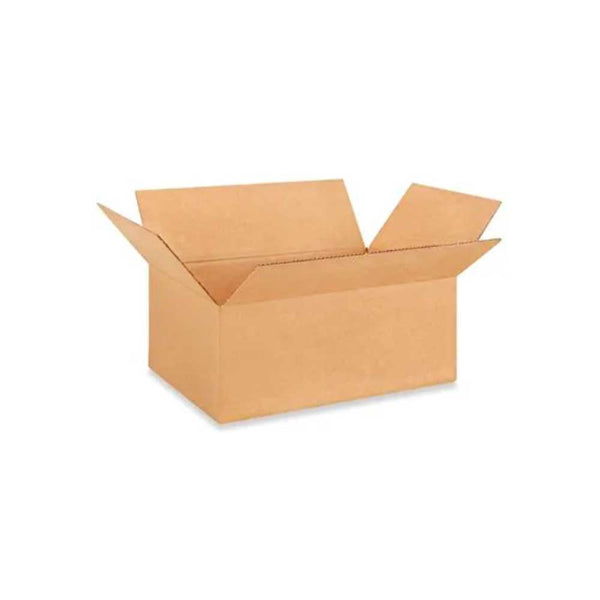 20-3/16" x 13-7/16" x 7-3/4" Kraft Single Wall 200# Corrugated RSC Boxes