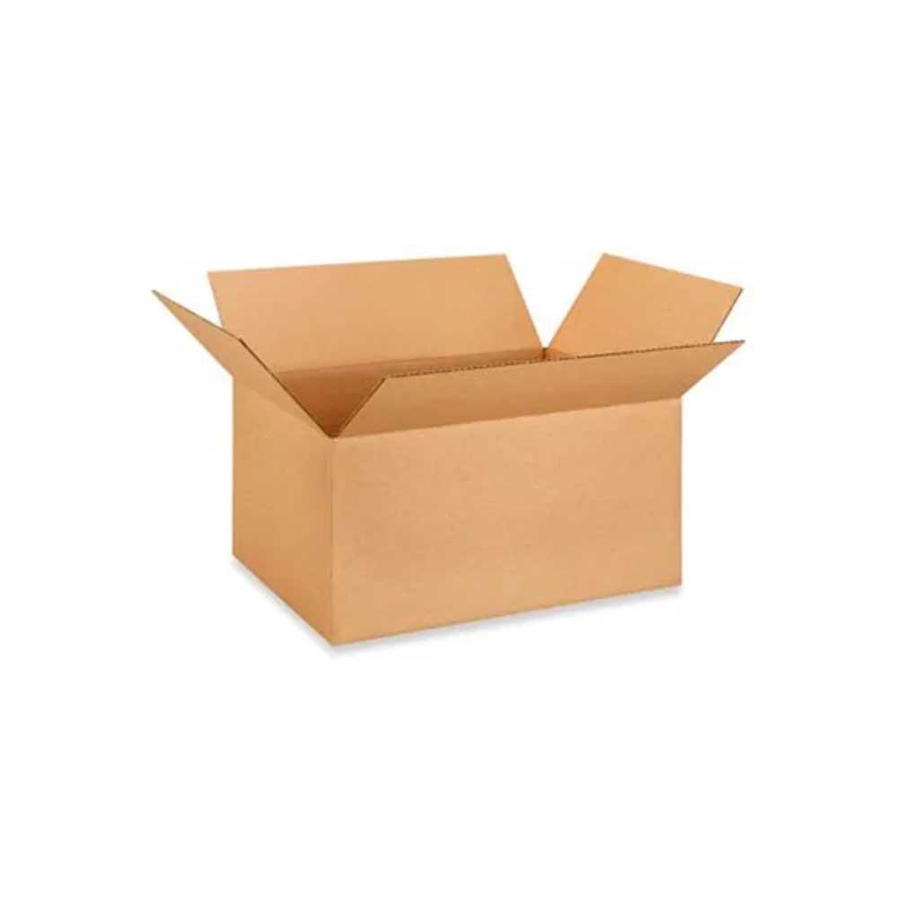 20-1/2" x 13-1/2" x 10" Kraft Single Wall 40 ECT Corrugated RSC Boxes