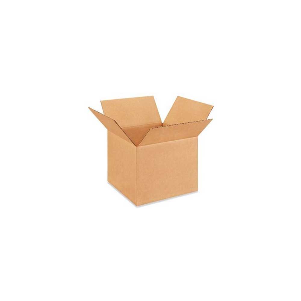 12-1/2" x 12-1/2" x 10-1/2" Kraft Single Wall 32 ECT Corrugated RSC Boxes