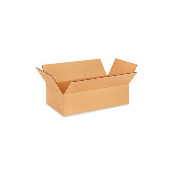 14-1/8" x 8-5/8" x 4" Kraft Single Wall 32 ECT Corrugated RSC Boxes