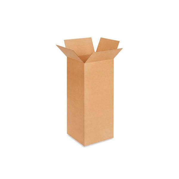 15" x 15" x 42" Kraft Single Wall 200# Corrugated RSC Boxes