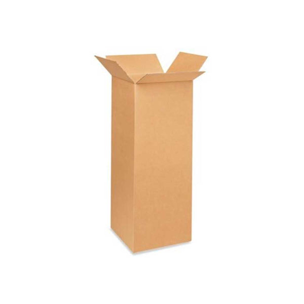 14" x 14" x 40" Kraft Single Wall 200# Corrugated RSC Boxes