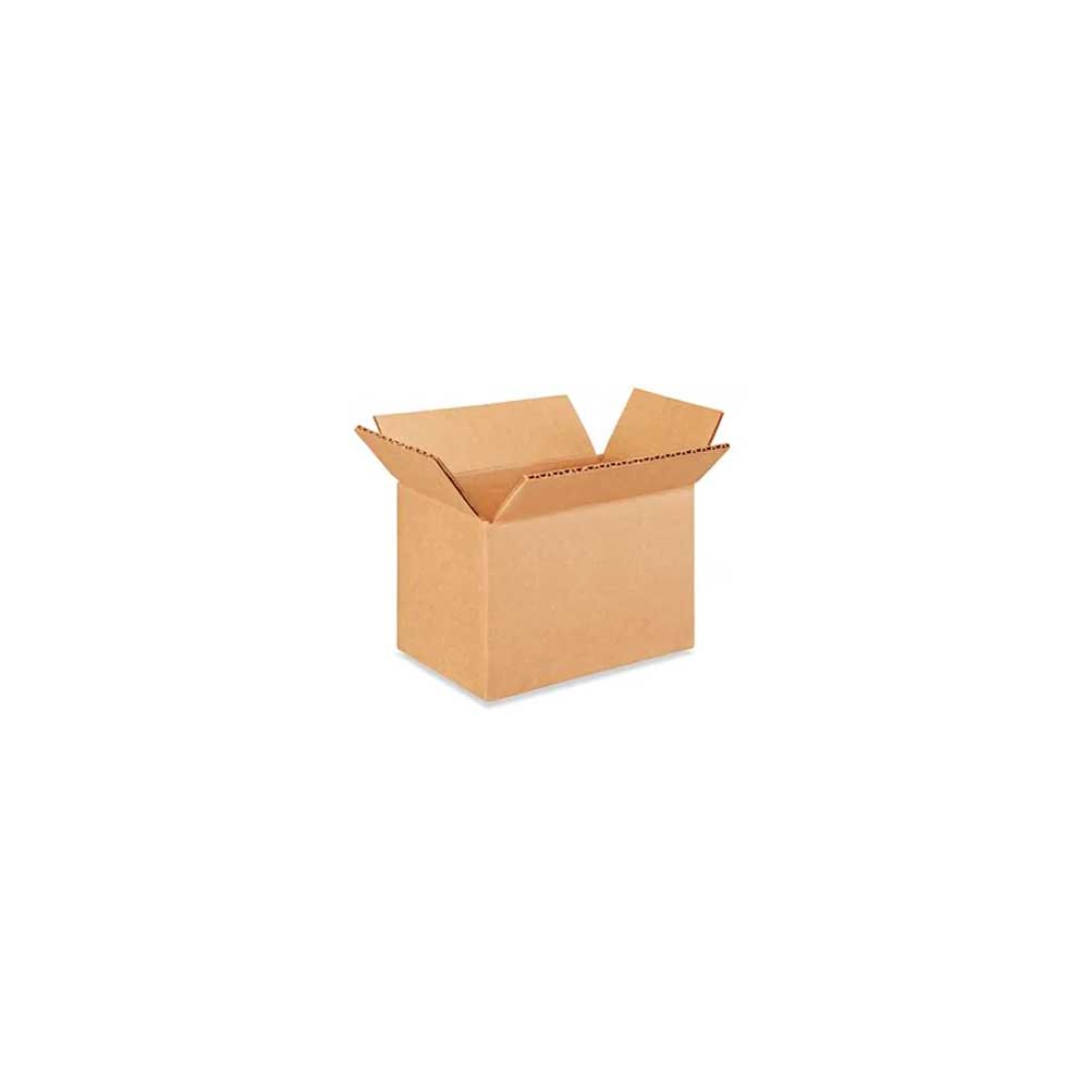 6" x 4" x 4-1/2" Kraft Single Wall 32 ECT Corrugated RSC Boxes