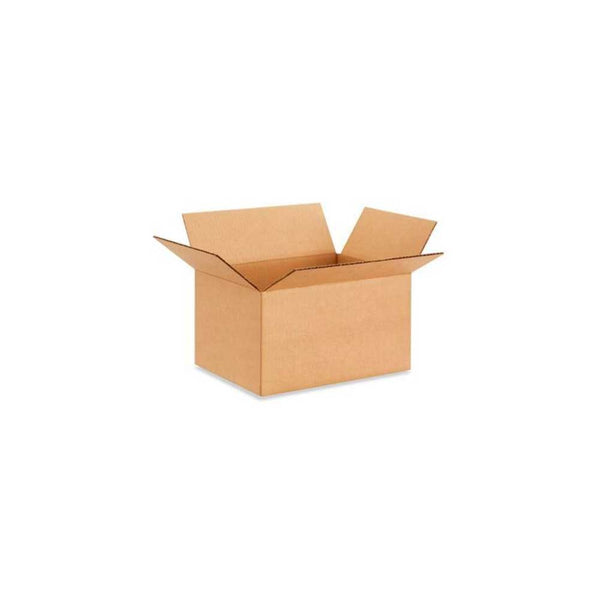 13" x 8-3/4" x 6-7/8" Kraft Single Wall 32 ECT Corrugated RSC Boxes
