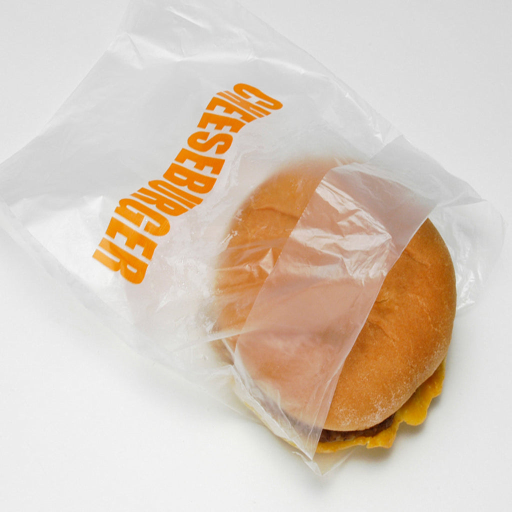 6-1/2" x 7 + 1-3/4 FB" Clear Flip Top, Saddle Pack 0.5 mil HDPE Sandwich Bags