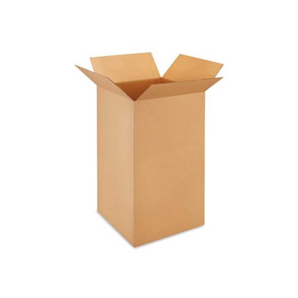 20" x 20" x 42" Kraft Single Wall 200# Corrugated RSC Boxes