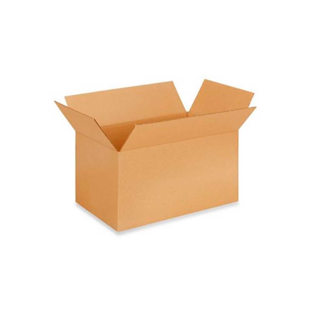 21" x 14" x 12" Kraft Single Wall 32 ECT Corrugated RSC Boxes