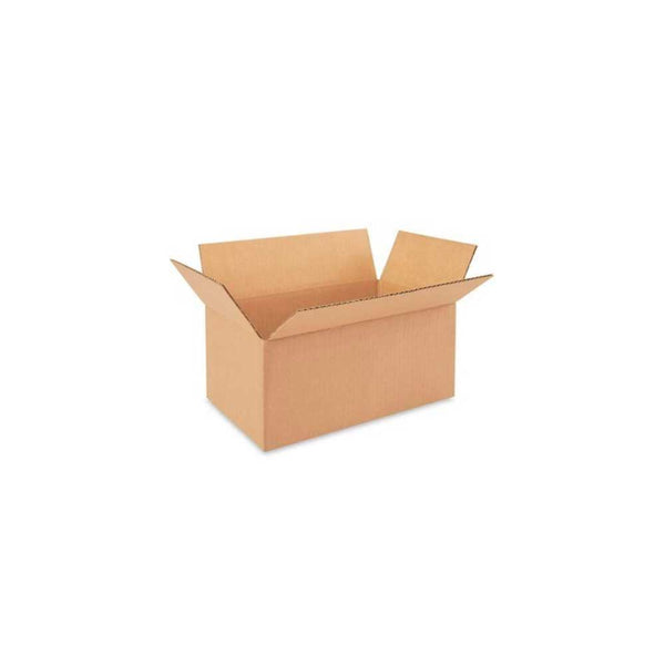 12-7/8" x 8-9/16" x 5" Kraft Single Wall 32 ECT Corrugated RSC Boxes