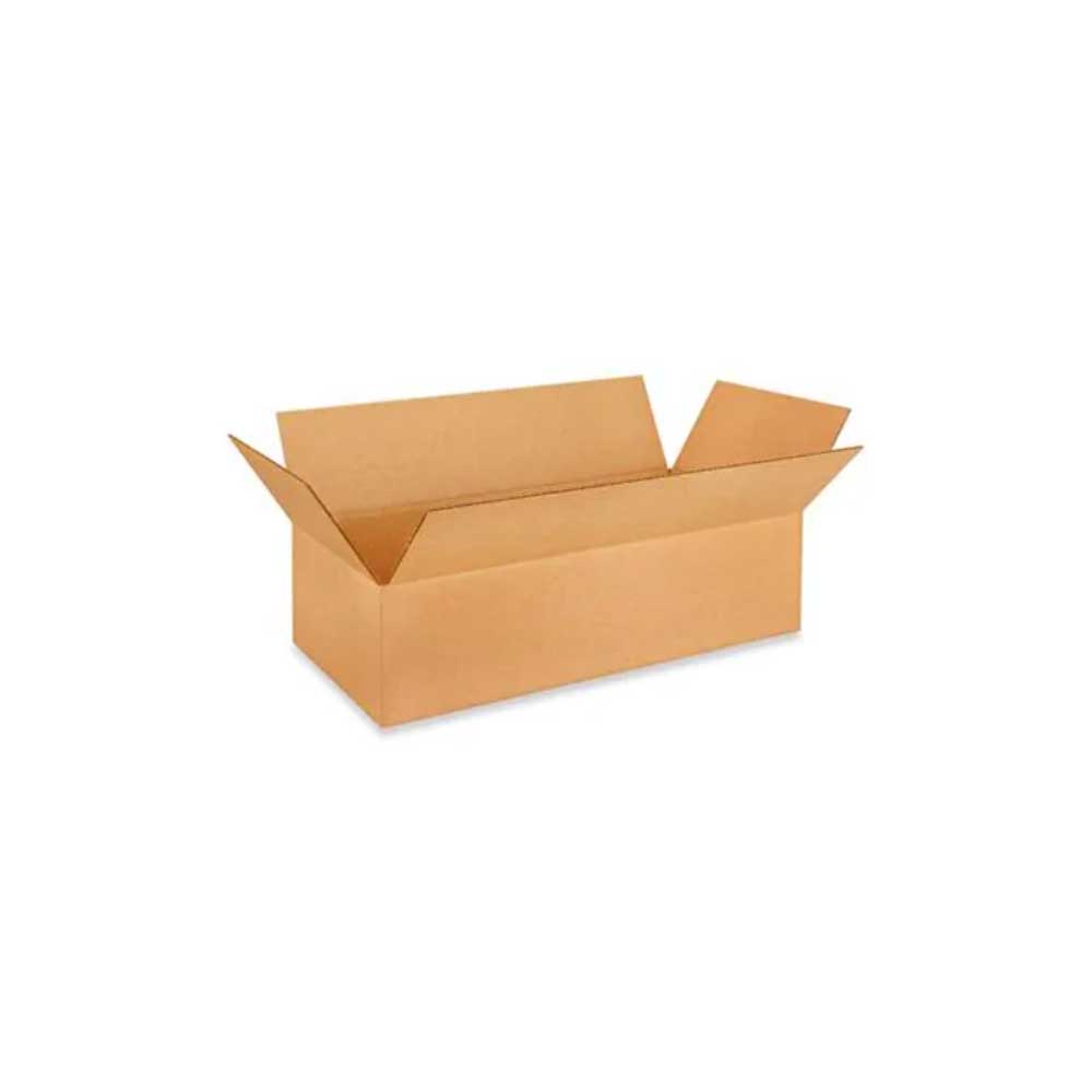 24" x 12" x 6" Kraft Single Wall 32 ECT Corrugated RSC Boxes