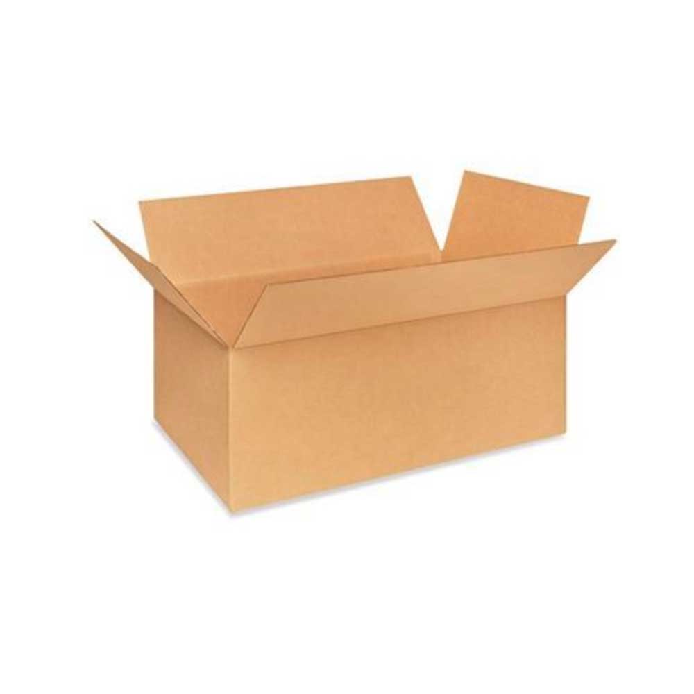 32" x 15-5/8" x 12-5/8" Kraft Single Wall 200# Corrugated RSC Boxes