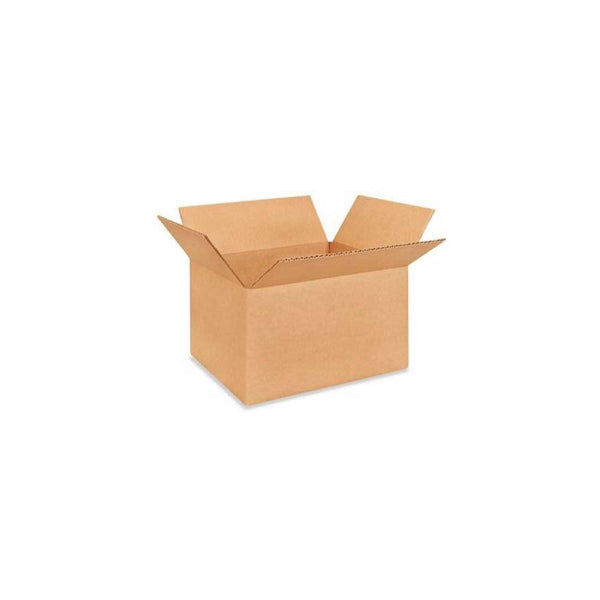 12" x 9-1/2" x 8" Kraft Single Wall 32 ECT Corrugated RSC Boxes