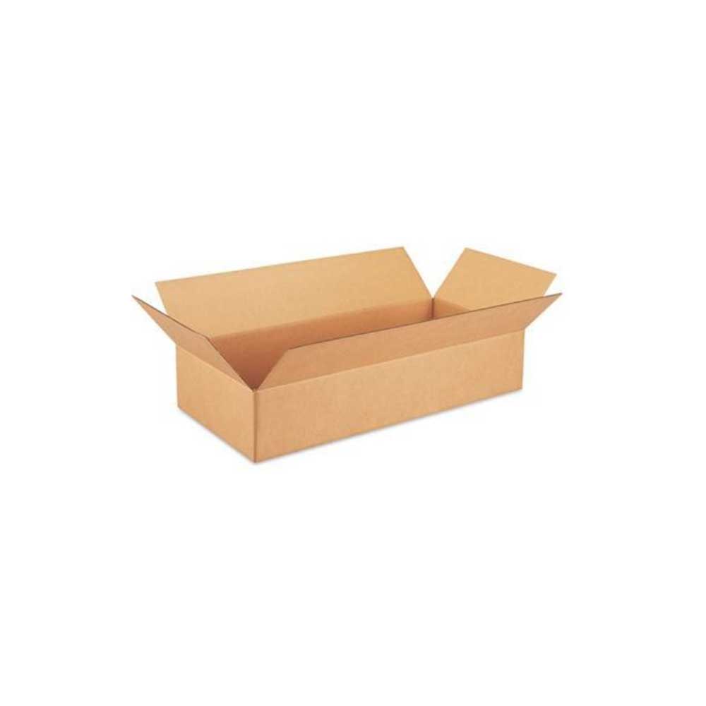 36" x 16" x 7" Kraft Single Wall 200# Corrugated L7 Boxes