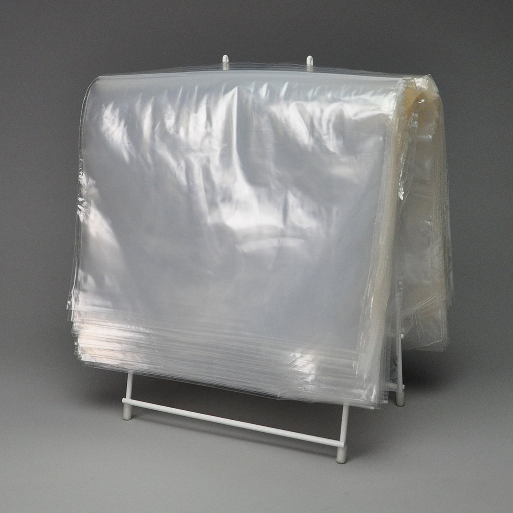 10-1/2" x 8" Clear Saddle Pack, Deli, Zipper 1.5 mil LDPE Reclosable Bags