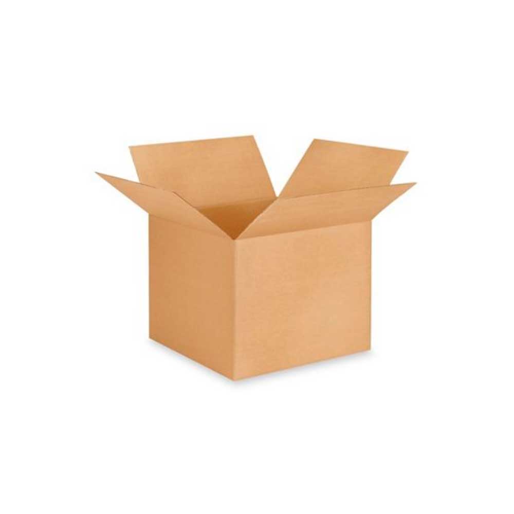 25" x 25" x 20" Kraft Single Wall 200# Corrugated RSC Boxes
