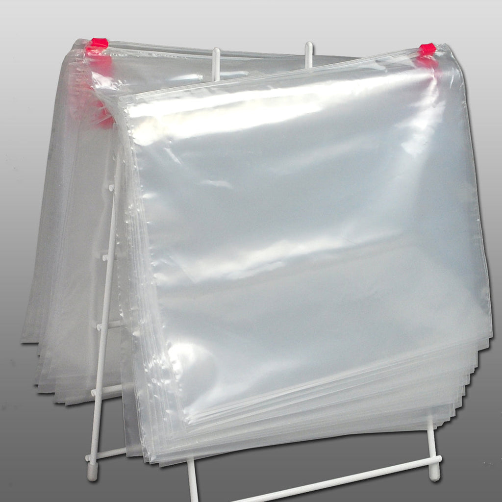 10" x 8" Clear Slide Seal 1.5 mil LDPE Deli Bags