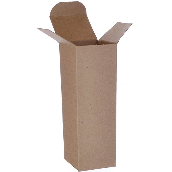 2" x 2" x 7" Kraft Chipboard .020 Reverse Tuck End Boxes