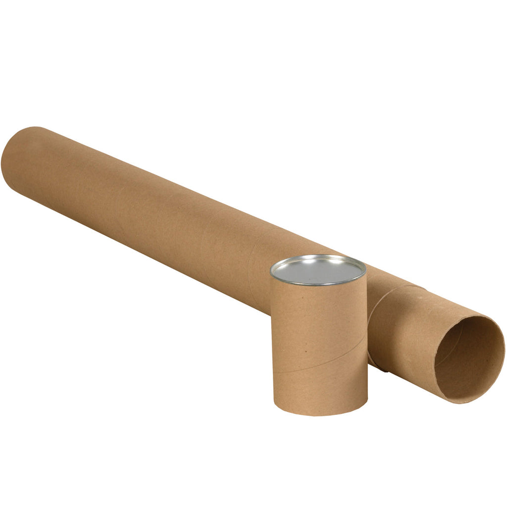 2" x 36" x 0.125" Kraft Heavy Duty Mailing Tubes