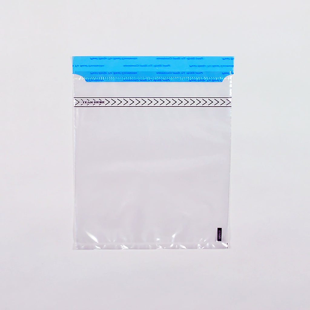 6" x 10" Clear Tamper Evident, Spanish Print, Zipper, Lab Seal® 1.8 mil LDPE Specimen Bags
