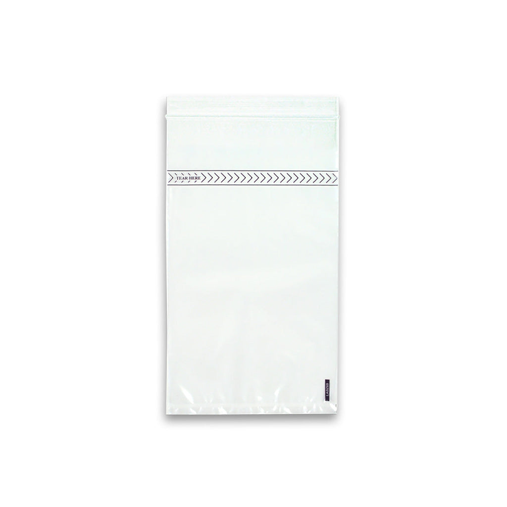 6" x 9" Clear Spanish Print, Zipper, Lab-Loc® 1.75 mil LDPE Specimen Bags